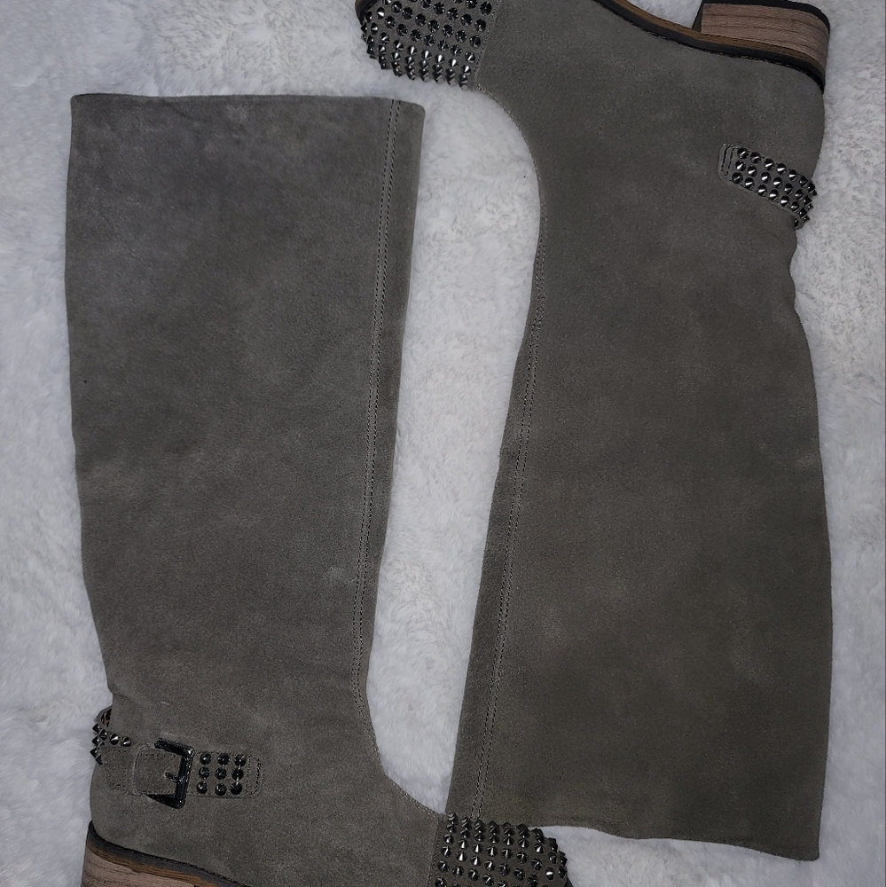 Kelsi Dagger Spiked Knee-High Boot - Picture 5 of 9